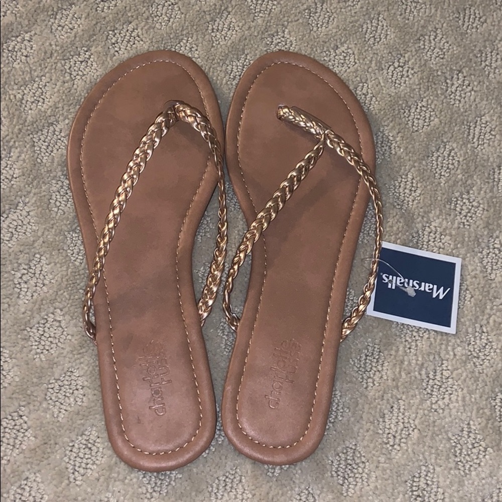 Brandy colored Flip Flops